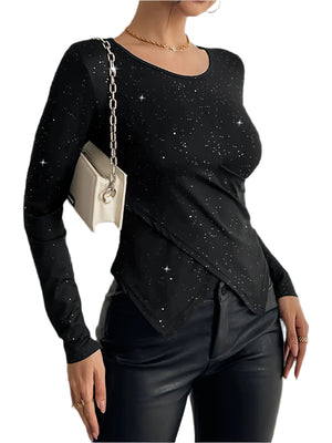 Glitter Long Sleeve T-Shirt