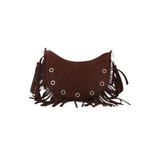 Fringe Detail Crossbody Bag