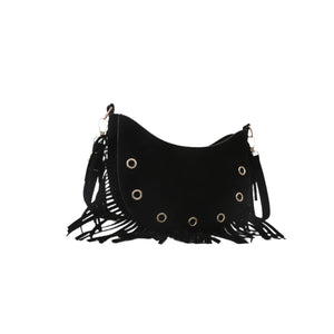 Fringe Detail Crossbody Bag